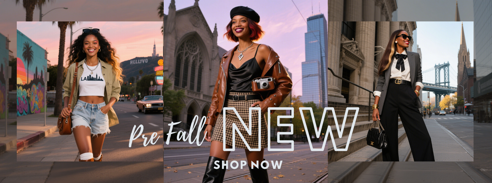 2025 Pre Autumn Colltction Home Page Banner
