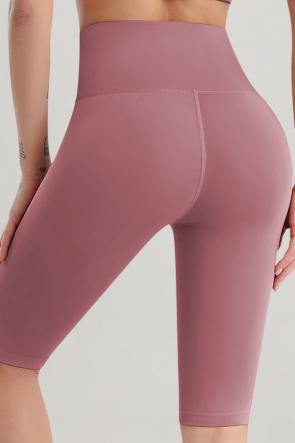 Sports Yoga High Waist Butt Lifting Fitness Shorts
