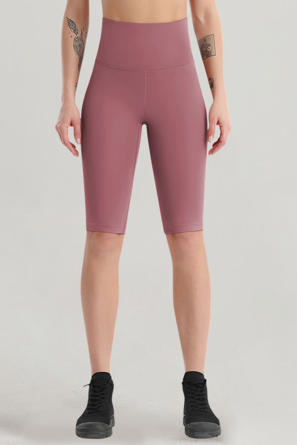 Sports Yoga High Waist Butt Lifting Fitness Shorts
