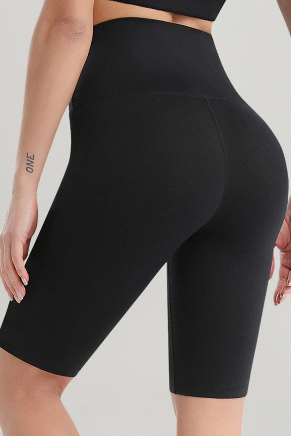 Sports Yoga High Waist Butt Lifting Fitness Shorts