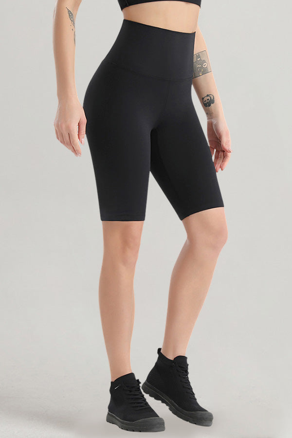 Sports Yoga High Waist Butt Lifting Fitness Shorts
