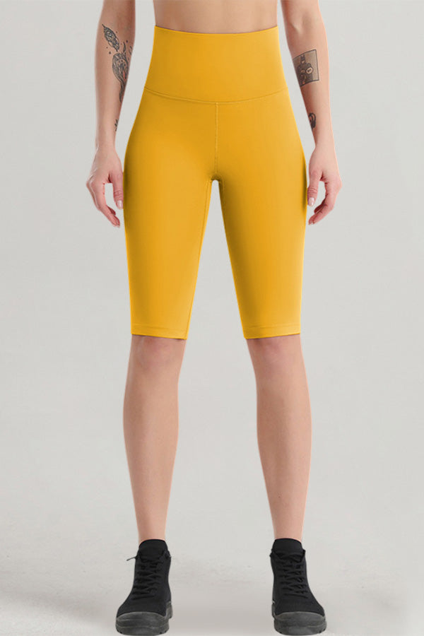Sports Yoga High Waist Butt Lifting Fitness Shorts