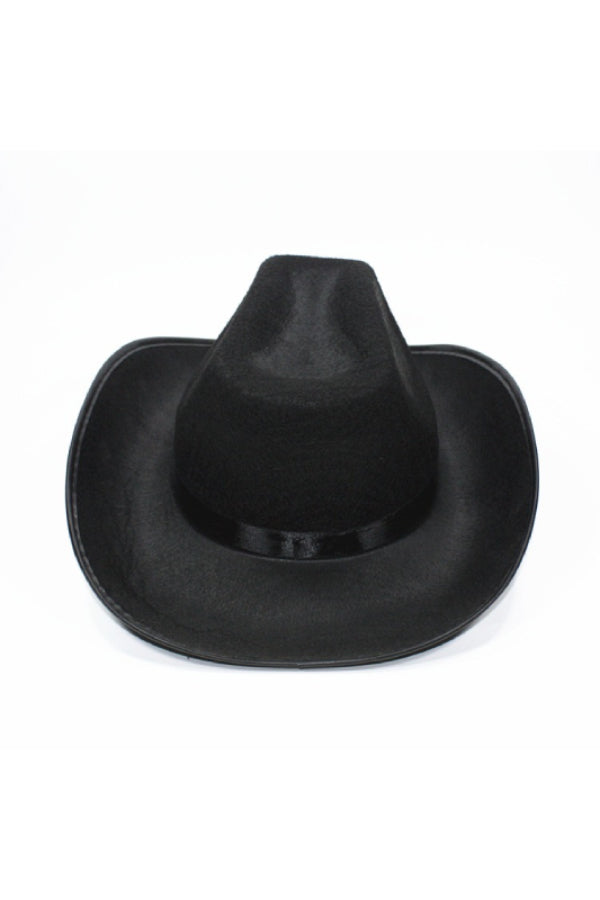 Western Style Felt Patchwork Ribbon Jazz Hat*