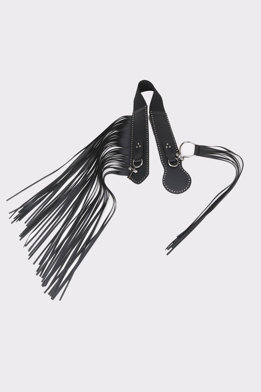 Western Style Metal Rivet Tassel Belt*